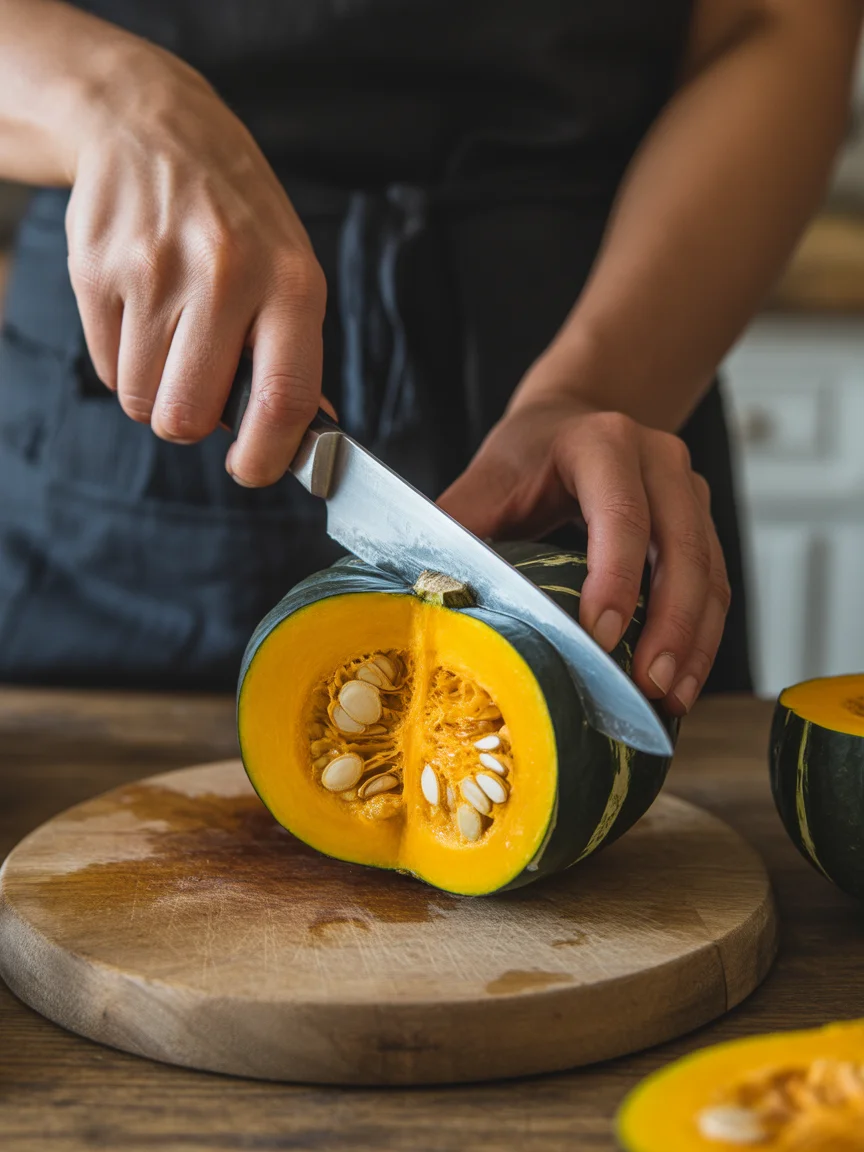 Thai pumpkin custard